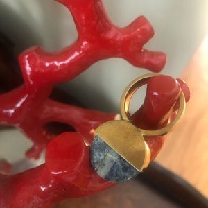 🔵🔘 KELLY WEARSTLER  RITZO VERTICAL RING 🔘🔵